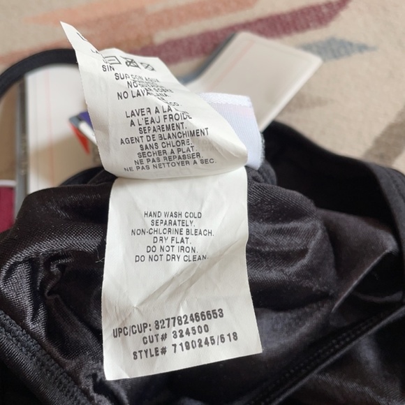 NWT Speedo Lycra Maroon/Black Racing Bathing Suit Women’s Size 30 - Picture 11 of 12